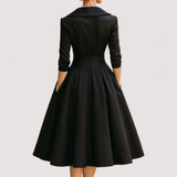 Lorenza™ | Midi-Satiini-Mekko