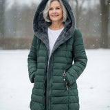 Aada™ | Fleecevuorattu Puffer-takki