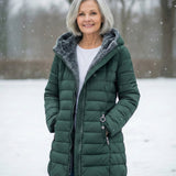 Aada™ | Fleecevuorattu Puffer-takki