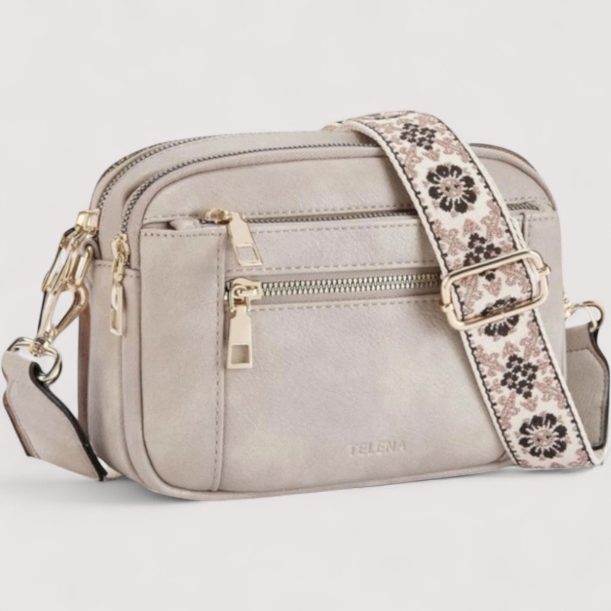 Sabina™ | Tyylikäs nahkainen olkalaukku