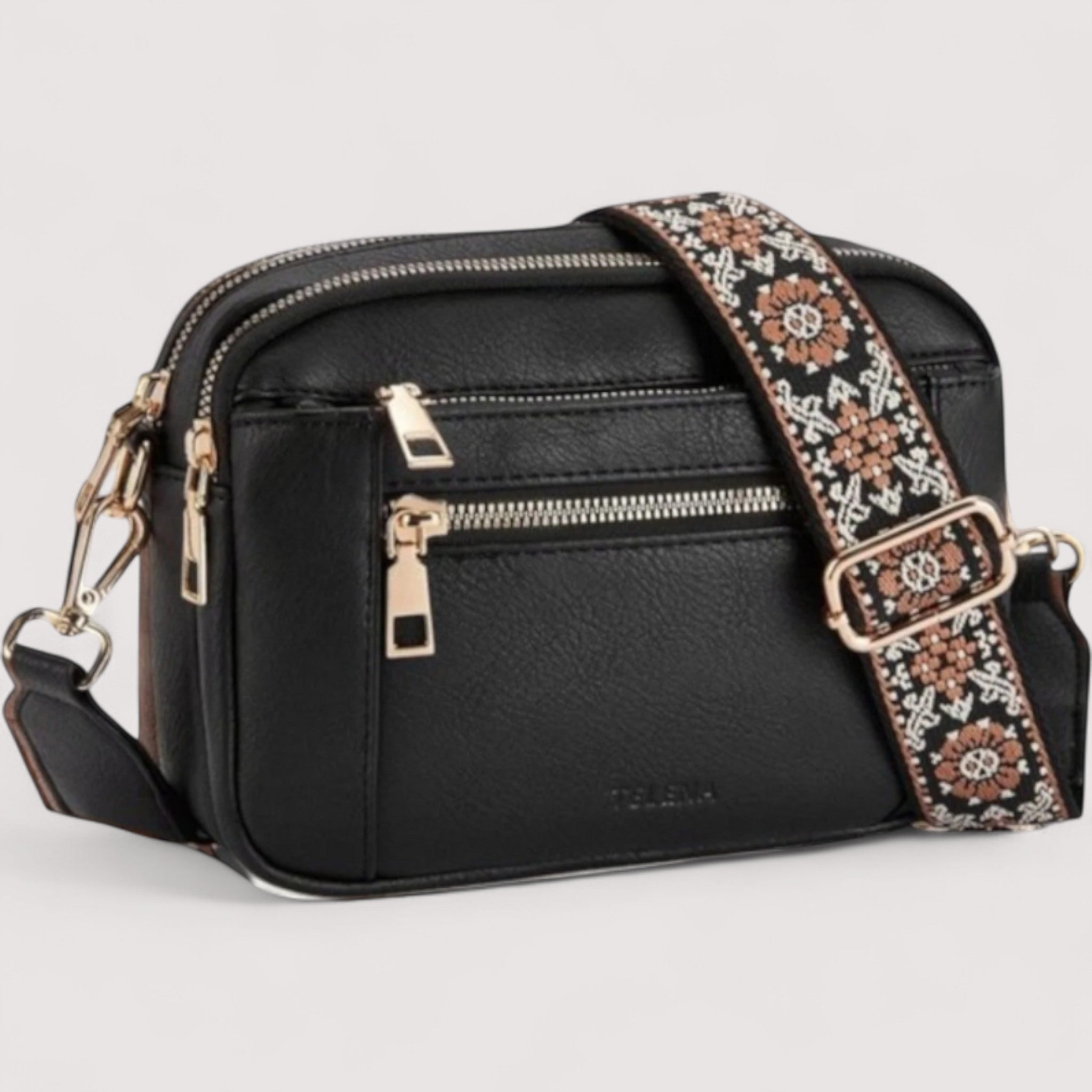 Sabina™ | Tyylikäs nahkainen olkalaukku