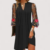 Madlina™ | Tyylikäs minimekko läpinäkyvillä hihoilla