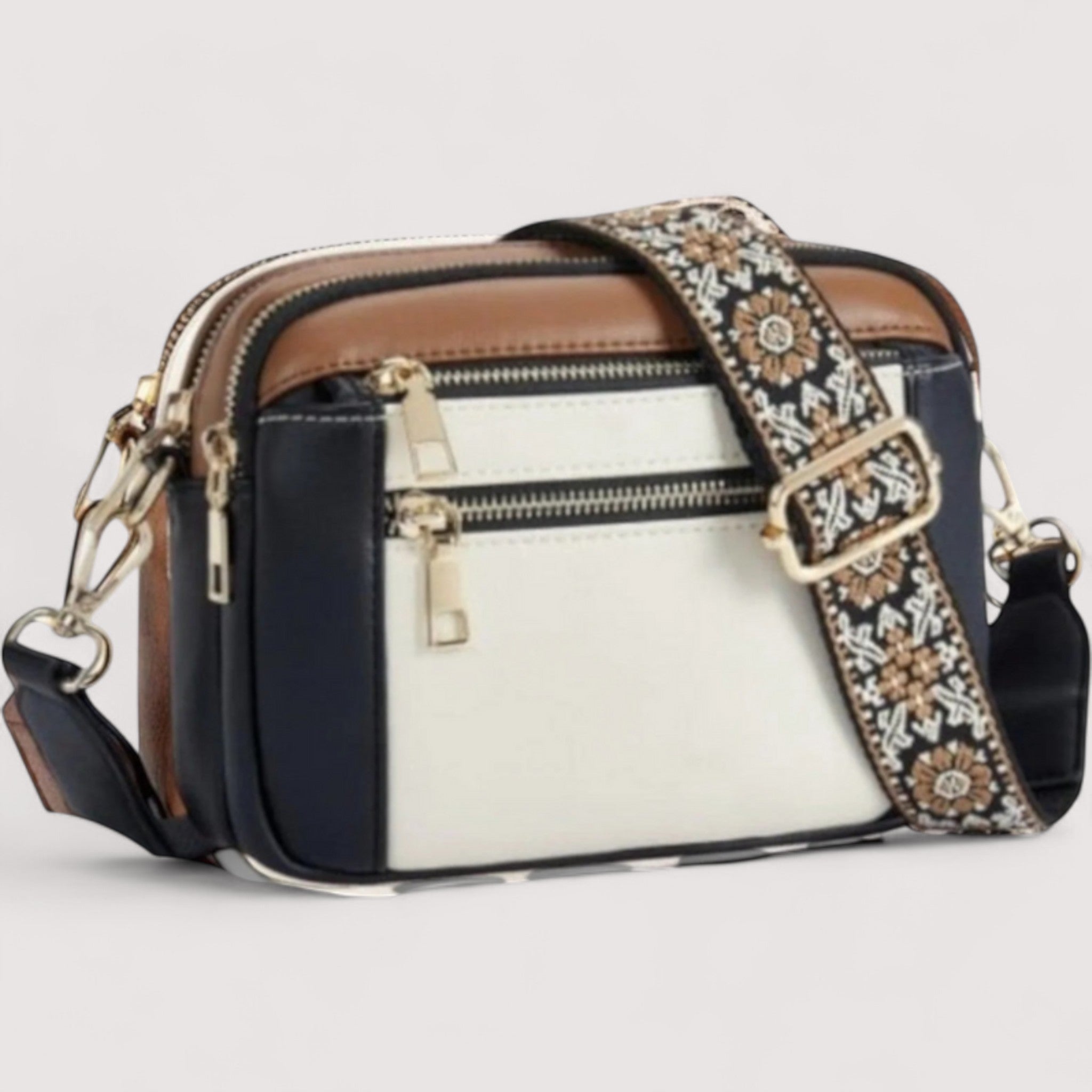 Sabina™ | Tyylikäs nahkainen olkalaukku