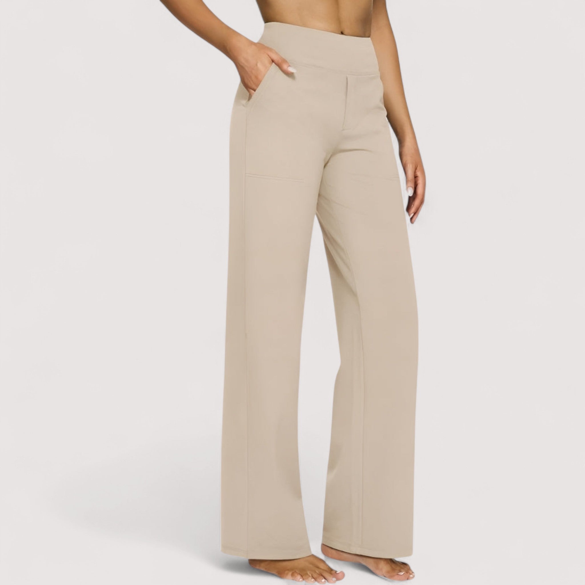 Elodie |Tyylikkäät jersey-housut