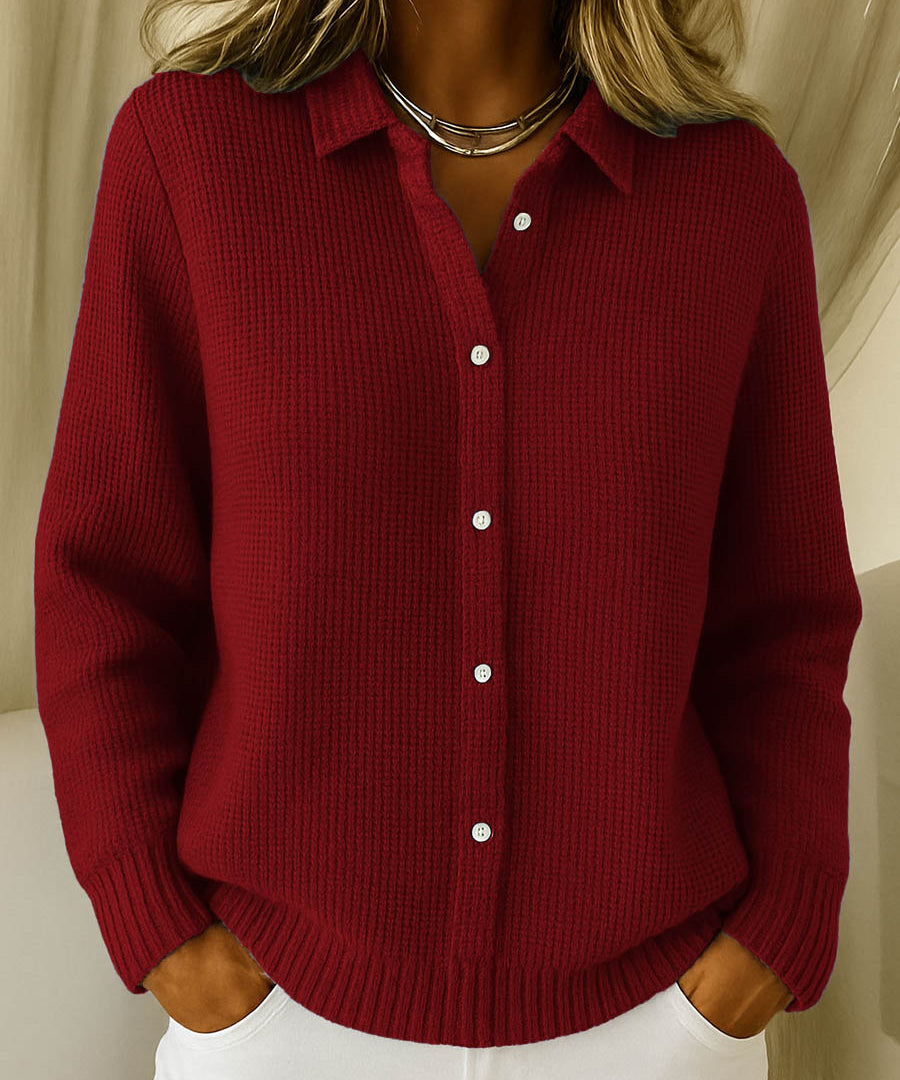 Maeve™ | Klassinen Napitettava Neuletakki