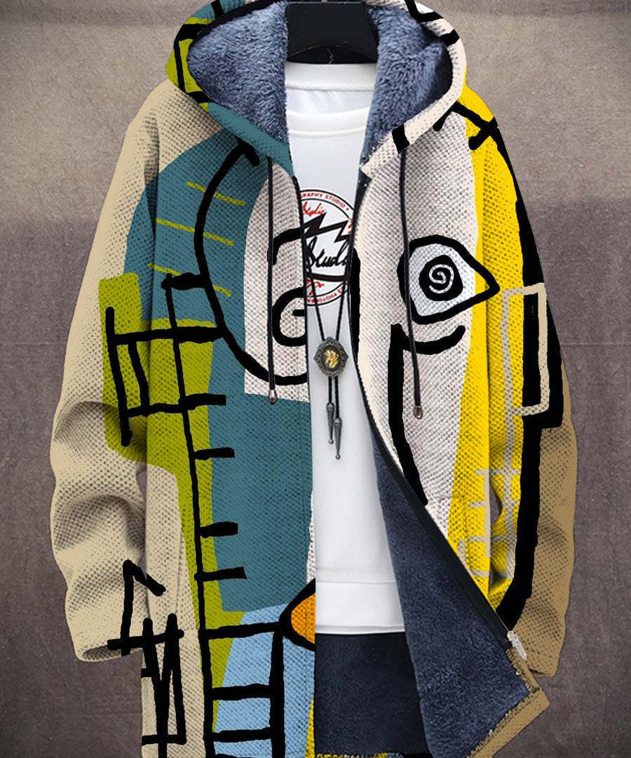 Blanca | Unisex-huppari, luksustaiteesta inspiroitu