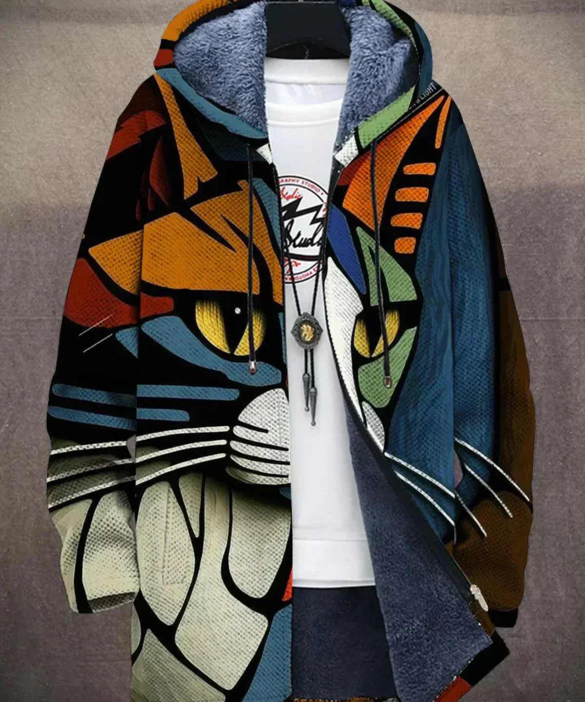 Beata | Unisex-huppari, luksustaiteesta inspiroitu