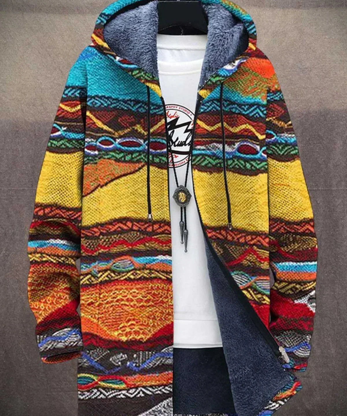 Beata | Unisex-huppari, luksustaiteesta inspiroitu