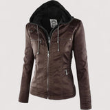 Laurina™ | Muotoiltu huppariblouson moottoripyöräilijälle