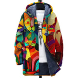 Eero | Unisex-huppari, luksustaiteesta inspiroitu