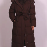 Carmen™ | Pitkä vyöllinen toppatakki