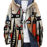 Kiara | Unisex-huppari, luksustaiteesta inspiroitu