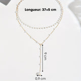 Eugenia™ | Vintage Helmikaulakoru