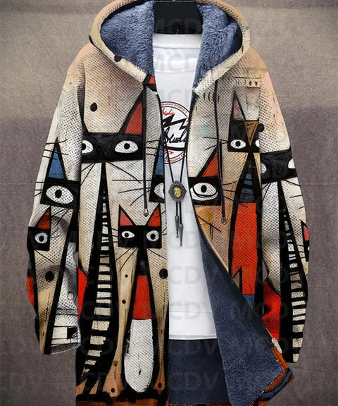 Lukas | Unisex-huppari, luksustaiteesta inspiroitu