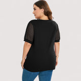 Ilse™ | Läpinäkyvä V-pääntie-toppi