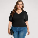 Ilse™ | Läpinäkyvä V-pääntie-toppi