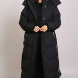 Carmen™ | Pitkä vyöllinen toppatakki