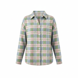 Alice™ | Ruudullinen pusero lämpimissä syksyn sävyissä