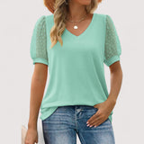 Ilse™ | Läpinäkyvä V-pääntie-toppi