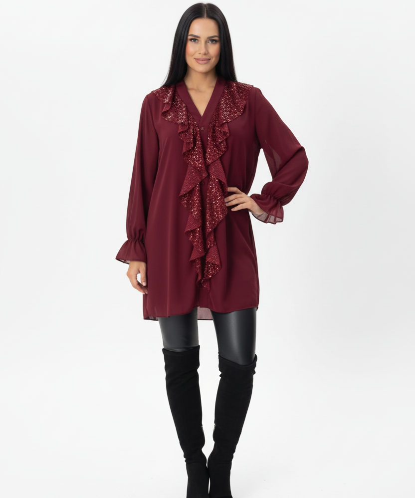 Ksenia™ | Tyylikäs Pusero