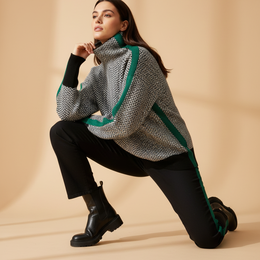 Gabriela™ | Korkeakauluksinen paita