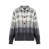 Mara™ | Ruudullinen pusero lämpimissä syksyn sävyissä