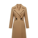 Päivi™ | Vyöllinen villakangastakki