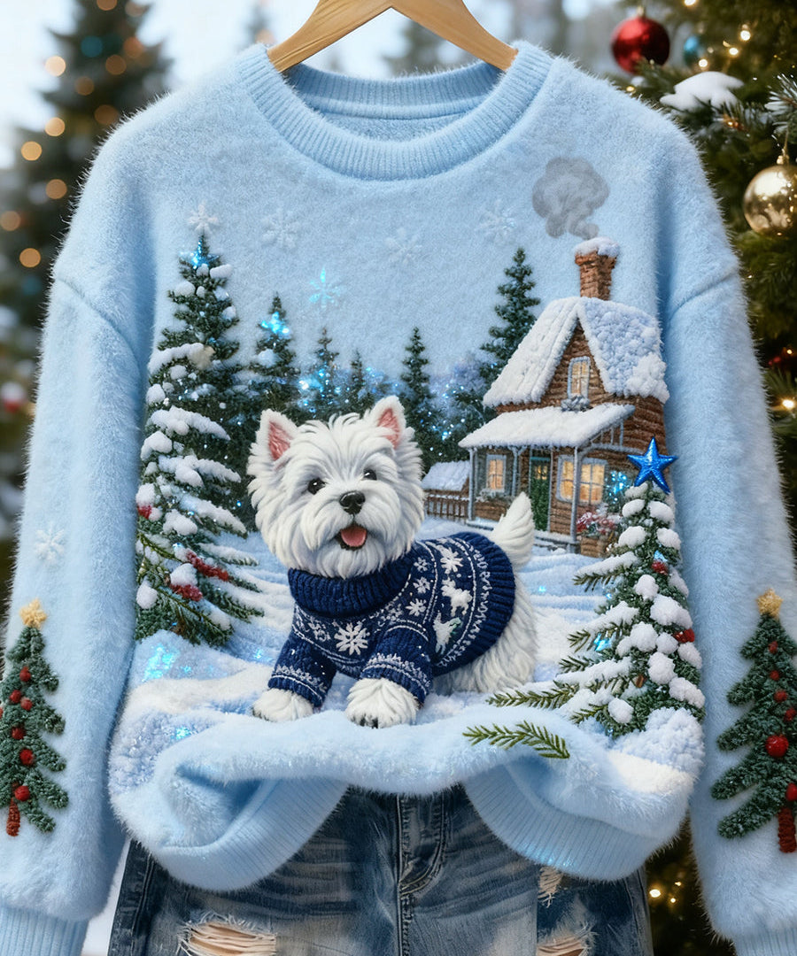 Lucia™ | Neulepaita koirakuviolla