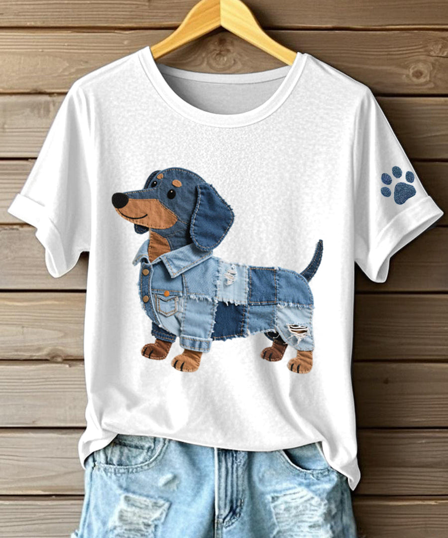 Ciela™ | T-paita koirakuviolla