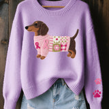 Alba™ | Neulepaita koirakuviolla